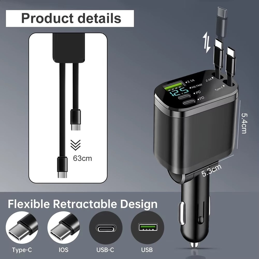 Chargeur rétractable